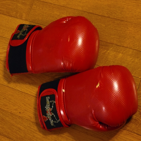 Red Boxing Gloves - Picture 1 of 6